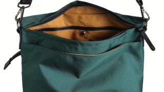 『鎧布』シリーズの新作、日本製ショルダーバッグのご紹介。