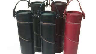 牛革ボトルケース